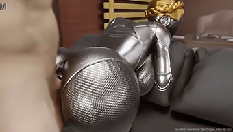 体验芭蕾舞演员在硬核3d动画中的pov骑行